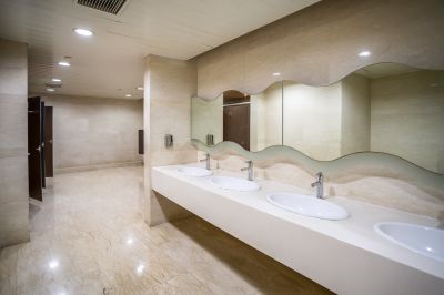 Wide View of Bathroom Remodel