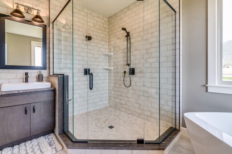 Contemporary Shower Space